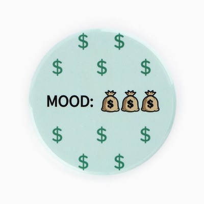 Значки закатные «Свой вайб», d=5.6 см, МИКС