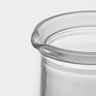 Набор питьевой стеклянный «Крист», 3 предмета: кувшин 1,2 л, стакан 350 мл - фото 4459915