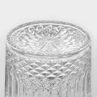 Набор питьевой стеклянный «Крист», 3 предмета: кувшин 1,2 л, стакан 350 мл - фото 4459919