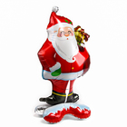 Шар воздушный фольгированный 48" «Дедушка Мороз», на подставке - Фото 5