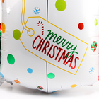 Воздушный шар фольгированный 47" «Подарочек с Дедом Морозом», на подставке - Фото 5