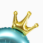 Воздушный шар фольгированный 42" «Цифра 8 с короной», на подставке - Фото 2