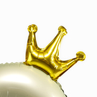 Воздушный шар фольгированный 42" «Цифра 8 с короной», на подставке - Фото 2