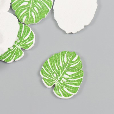 Декор для творчества дерево «Пальмовые листья», набор 20 шт., 2.5×2.8 см