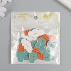 Пуговицы дерево для творчества 2 прокола «Кактус в горшке», набор 15 шт., 1.9×3.3 см - Фото 5