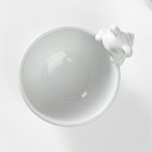 Набор салатников керамических Доляна «Мишка Отто», 13×10,2 см, цвет белый, 2 шт - Фото 7