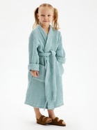 Халат вафельный детский SL HOME: Kids «Аззура», размер 32, 100% хлопок, 280 г/м² - Фото 1