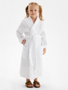 Халат вафельный детский SL HOME: Kids «Блан де Блан», размер 36, 100% хлопок, 280 г/м² - Фото 1