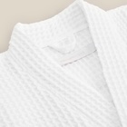 Халат вафельный детский SL HOME: Kids «Блан де Блан», размер 38, 100% хлопок, 280 г/м² - Фото 2