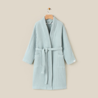 Халат вафельный детский SL HOME: Kids «Аззура», размер 38, 100% хлопок, 280 г/м²