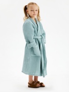 Халат вафельный детский SL HOME: Kids «Аззура», размер 38, 100% хлопок, 280 г/м² - Фото 2