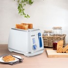 Тостер Kitfort КТ-6213, 685–815 Вт, 2 насадки, шнур 0,7 м - фото 51570766