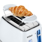 Тостер Kitfort КТ-6213, 685–815 Вт, 2 насадки, шнур 0,7 м - фото 51570767