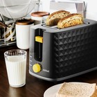 Тостер Kitfort КТ-6224, 800–950 Вт, 2 насадки, шнур 0,7 м - фото 51570789