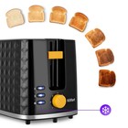 Тостер Kitfort КТ-6224, 800–950 Вт, 2 насадки, шнур 0,7 м - фото 51570790