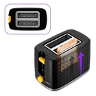 Тостер Kitfort КТ-6224, 800–950 Вт, 2 насадки, шнур 0,7 м - фото 51570791