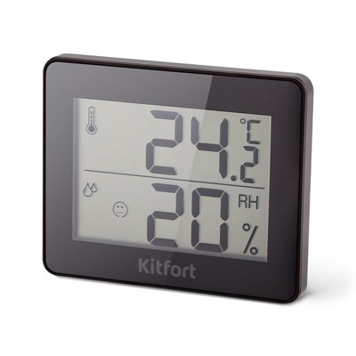 Комнатный термогигрометр Kitfort КТ-3315, чёрный