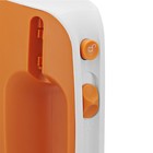Миксер Kitfort КТ-3417-2, 200 Вт, 3 режимов, шнур 1 м, бело-оранжевый - фото 51570992