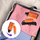 Фен Kitfort КТ-3240-2, 1100 Вт, 2 режимов, шнур 1,8 м, черно-оранжевый - фото 51571025