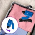 Фен Kitfort КТ-3240-3, 1100 Вт, 2 режимов, шнур 1,8 м, черно-синий - фото 51571030