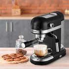 Кофеварка Kitfort КТ-7115, 1230-1465 Вт, 15 бар, 1,4 л, длина шнура 1 м - фото 51571042