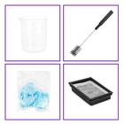 Вертикальный беспроводной моющий пылесос Kitfort КТ-5176, 200 Вт, заряд 5 ч, для чистой воды 0,45 л, для грязной 0,75 л - фото 51571101