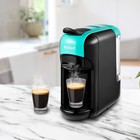 Кофеварка «3 в 1» Kitfort КТ-7105-3, 1450 Вт, 19 бар, 0,6 л, длина шнура 0,9 м, черно-бирюзовая - фото 51571132