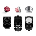 Кофеварка «3 в 1» Kitfort КТ-7105-3, 1450 Вт, 19 бар, 0,6 л, длина шнура 0,9 м, черно-бирюзовая - фото 51571133