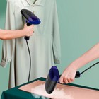 Отпариватель ручной Kitfort КТ-9114, 1500 Вт, нагрев 15 с, шнур 1,9 м, подача пара 20 ± 3 г/мин, 110 мл - фото 51571169