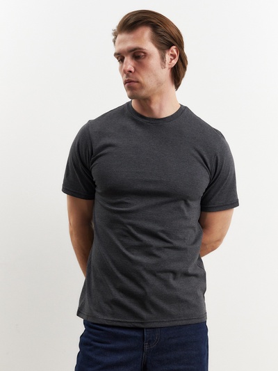 Футболка мужская Collorista, размер 46-48, графит