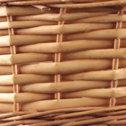 Набор корзин плетеных,3шт,  ива, 47x39x14/20x42, 40x33x12/18x36, 35x28x10/16x32, медовый - фото 24370911