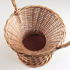 Корзина плетеная, D30хDB23/H70 см, 1 шт, ива - фото 24370929