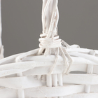 Корзина плетеная 33х20H9/13/33 B23х13, белый, ива - фото 24393449