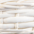 Корзина плетеная: 41х31х19/35 см, белый, ива 10555129