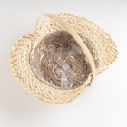 Набор корзин из 4 шт, 46x32x12, 42x29x10, 36x25x8, 30x21x7 см, рогоз - фото 24402103