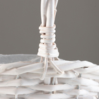 Набор корзин из 3 шт, 35x33xH23/64, 27x25xH21/58, 20x19xH20/53 см, белый, ива 10555164