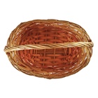 Набор корзин из 3 шт, 38х28х14/36, 32х22х12/31, 26х17х11/26 см, ива - фото 24393518