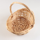 Набор корзин из 3 шт, 38х29х14/36 см, 32х23х13/31 см, 26х19х11/26 см, ива - фото 24393526