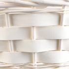 Набор корзин из 3 шт, 39х39х16х40 см, 33х33х14,5х35 см, 27х27х13х30 см, белый, ива - фото 24393538