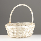 Набор корзин из 3 шт, D40х15х42 см; D35х13/37 см; D30х11/32 см, ива - фото 24347852