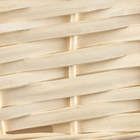 Набор корзин из 3 шт, 42х29х17/43 см, 37х26х15/37 см, 31х21х13/35 см, бежевый, ива - фото 24347861