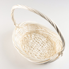 Набор корзин из 3 шт,  44х34х13 см, 36х28х13 см, 28х21х12 см, ива - фото 24393571