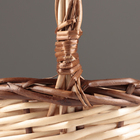 Набор корзин из 3 шт, 45x35x15/42 см, 35x29x13/37 см, 30x23x12/31 см, ива - фото 24393577