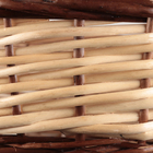 Набор корзин из 3 шт, 45x35x15/42 см, 35x29x13/37 см, 30x23x12/31 см, ива - фото 24393578