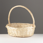 Набор корзин из 3 шт, 46х39х14/44 см, 41х34х12/39 см, 34х27х11/34 см, ива - фото 24393580