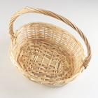 Набор корзин из 3 шт, 46х39х14/44 см, 41х34х12/39 см, 34х27х11/34 см, ива - фото 24393581