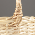 Набор корзин из 3 шт, 46х39х14/44 см, 41х34х12/39 см, 34х27х11/34 см, ива - фото 24393582