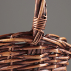 Набор корзин из 3 шт, 47х36х17х22х52 см, 40х32х15,5х20,5х46 см, 33х25х14,5х19х40 см, ива - фото 24393587