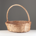 Набор корзин из 5 шт, 55x44/52; 48x39/46; 42x32/40; 35x27/35; 30x20/30 см, ива - фото 24347887