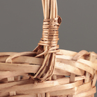 Набор корзин из 5 шт, 55x44/52; 48x39/46; 42x32/40; 35x27/35; 30x20/30 см, ива - фото 24347890